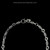 Sterling Silver Thor Chain Link Necklace by Bowman Originals with 3/8-inch handmade links, clasp view
