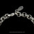 Leaf Chain Link Stackable Bracelet in sterling silver, handcrafted by Bowman Originals in Sarasota, Florida, clasp view.
