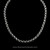 Neptune Link Layering Chain Necklace in Sterling Silver, 1/4 inch wide, handmade by Bowman Originals in Sarasota, Florida


