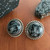 Handmade Sterling Silver and Obsidian earrings by Bowman Originals, Sarasota, 941-302-9594. Handmade Sterling Silver and Obsidian earrings by Bowman Originals, Sarasota, 941-302-9594.
