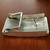 Back Side Hinged Belt Buckle, 1.5 inch, Handmade Sterling Silver by Bowman Originals, Sarasota, 941-302-9594