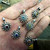 Handmade Sterling Silver and Gemstone Pendants by Ned Bowman of Bowman Originals, Sarasota, Florida