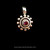 Beaded Rhodolite Garnet Sterling Silver Pendant by Bowman Originals, Sarasota, 941-302-9594. Beaded Rhodolite Garnet Sterling Silver Pendant by Bowman Originals, Sarasota, 941-302-9594.