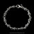 Jupiter Chain Link Bracelet in Sterling Silver by Bowman Originals,  handmade in Sarasota, Florida, USA

