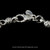 Leaf Ball Chain Link Bracelet in Sterling Silver by Bowman Originals, featuring handmade in Sarasota, Florida, clasp view