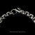Leaf Chain Link Stacking Bracelet in Sterling Silver by Bowman Originals, handmade in Sarasota, Florida, clasp view
