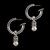 The combination of the shimmering beads and the glowing pearl makes these Sterling Silver Beaded Hoop Earrings with a Pearl Drop perfect for both casual  occasions. Handmade in the USA. 100% Guarantee. Call or text  941-302-9594. www.BowmanOriginals.com The combination of the shimmering beads and the glowing pearl makes these Sterling Silver Beaded Hoop Earrings with a Pearl Drop perfect for both casual  occasions. Handmade in the USA. 100% Guarantee. Call or text  941-302-9594. www.BowmanOriginals.com