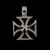 The Maltese Cross has been associated with bravery, honor, and chivalry. Handcrafted of Sterling Silver this pendant features sharp, clean lines and a bold, symmetrical form. Made in the USA. 100% guarantee. Call or text 941-302-9594 www.BowmanOriginals.com