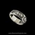 Handmade Sterling Silver Panel Ring Band by Bowman Originals, Sarasota, Florida, USA