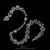 Blue Topaz Laurel Leaf Necklace in Sterling Silver and 18k Gold by Ned Bowman Legacy Collection, back view
