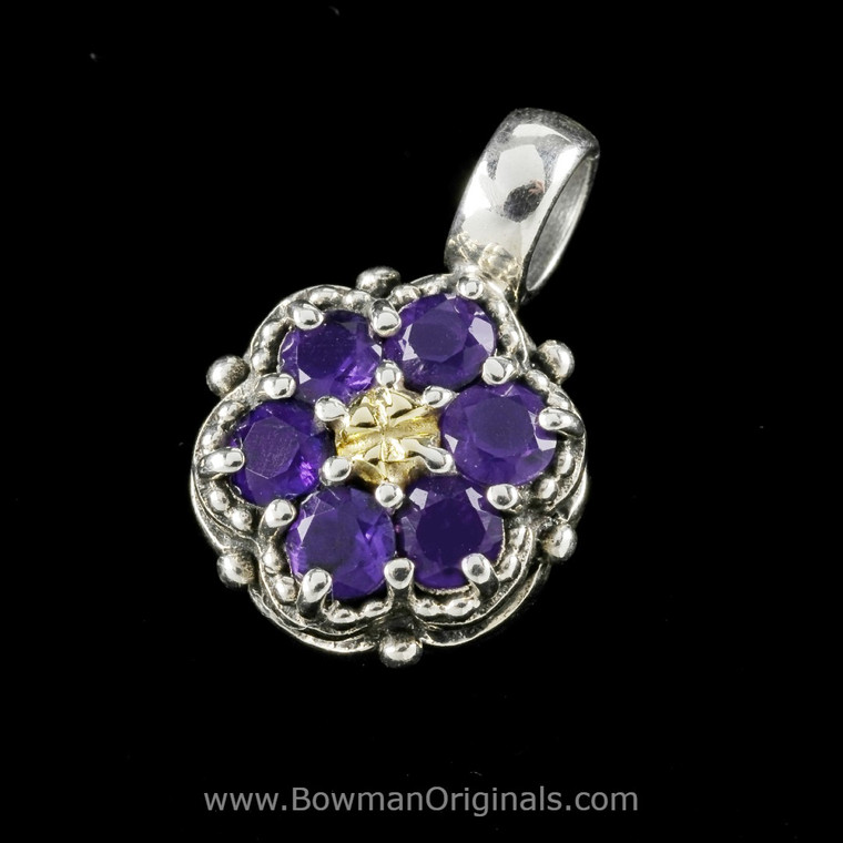 Custom Handmade Citrine Pendant in Sterling Silver | Customize Yours