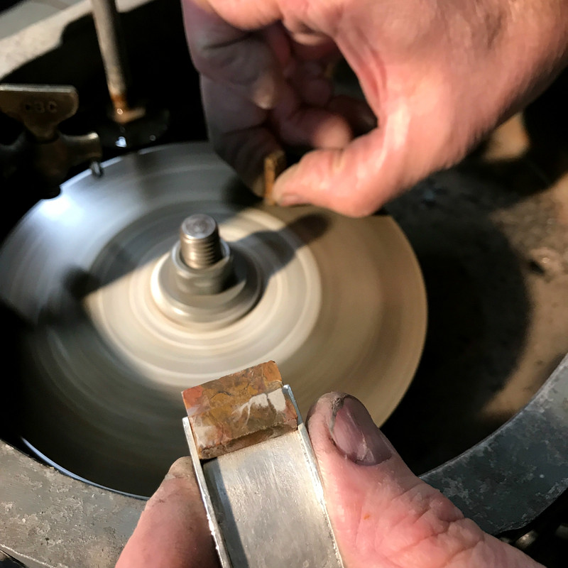 Cutting Stones for Bracelet Slides