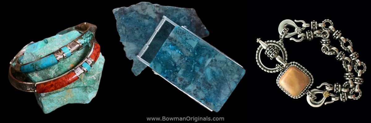 category-mineral-stone-jewelry-hand-cut-and-handmade-in-the-bowman-originals-lapidary-studio.jpg Mineral Stone Jewelry Collection of hand-cut unique minerals set in handmade Sterling Silver and 18k Gold by Bowman Originals