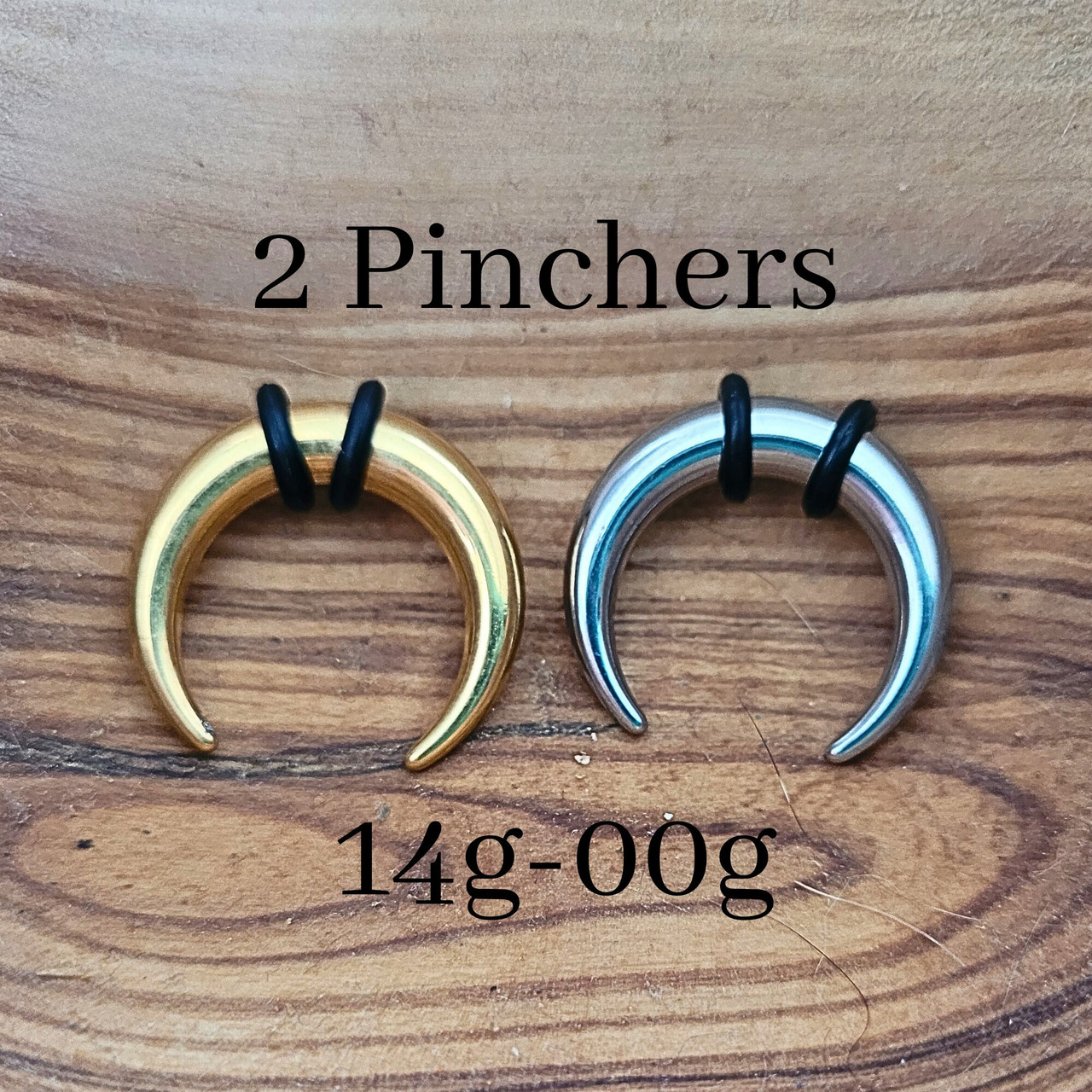 Body Jewelry 1g Taper Kit Silver Gold Titanium Steel Septum Ring