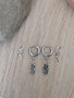 Mushroom & Fairy Charm Earrings – Mix & Match Silver Hoops, Fairycore Alt Jewelry