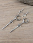 Gothic Sword Hoop Earrings with Celestial Star Charms, Interchangeable 316L Surgical Steel Jewelry