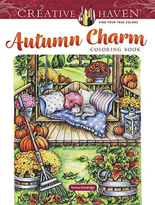 Creative Haven Autumn Charm Coloring Book By Teresa Goodridge - Paperback Creative Haven Autumn Charm Coloring Book By Teresa Goodridge - Paperback