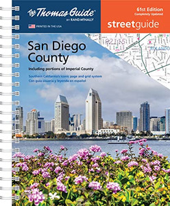 Thomas Guide: San Diego County Street Guide 61st Edition By Rand McNally - Spiral Thomas Guide: San Diego County Street Guide 61st Edition By Rand McNally - Spiral