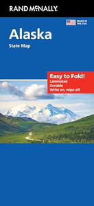 Rand McNally Easy to Fold: Alaska State Laminated Map By Rand McNally - Folded Rand McNally Easy to Fold: Alaska State Laminated Map By Rand McNally - Folded