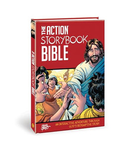 The Action Storybook Bible: An Interactive Adventure Through God's Redemptive Story By Catherine DeVries - Hardcover The Action Storybook Bible: An Interactive Adventure Through God's Redemptive Story By Catherine DeVries - Hardcover