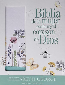 Biblia de la Mujer Conforme Al Corazn de Dios: Edicin Jardn By Elizabeth George - Leather Biblia de la Mujer Conforme Al Corazn de Dios: Edicin Jardn By Elizabeth George - Leather