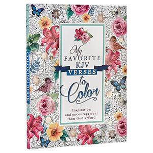 Coloring Book My Favorite KJV Verses By Christian Art Publishers - Paperback Coloring Book My Favorite KJV Verses By Christian Art Publishers - Paperback