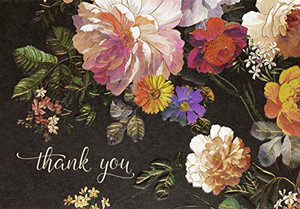 Midnight Floral Thank You Notes (Stationery, Note Cards, Boxed Cards) By Peter Pauper Press Inc - Other Midnight Floral Thank You Notes (Stationery, Note Cards, Boxed Cards) By Peter Pauper Press Inc - Other