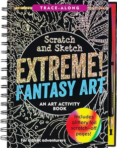 Scratch & Sketch Extreme Fantasy Art (Trace Along) By Claudine Gandolfi - Spiral Scratch & Sketch Extreme Fantasy Art (Trace Along) By Claudine Gandolfi - Spiral