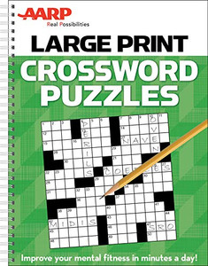 AARP Large Print Crossword Puzzles By Publications International Ltd - Spiral AARP Large Print Crossword Puzzles By Publications International Ltd - Spiral