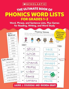 The Ultimate Book of Phonics Word Lists: Grades 1-2 By Rhonda Graff - Paperback The Ultimate Book of Phonics Word Lists: Grades 1-2 By Rhonda Graff - Paperback