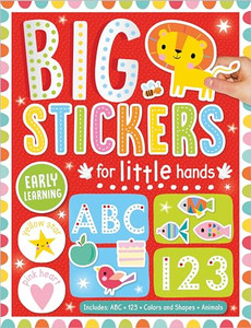 Big Stickers for Little Hands Early Learning By Amy Boxshall - Paperback Big Stickers for Little Hands Early Learning By Amy Boxshall - Paperback