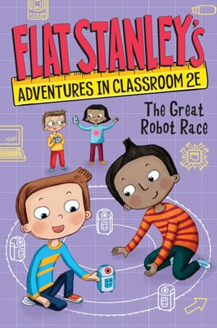 Flat Stanley's Adventures in Classroom 2e #4: The Great Robot Race By Jeff Brown - Hardcover