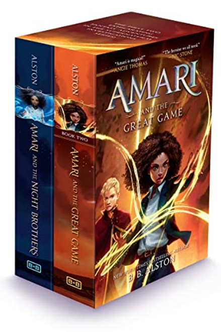 Amari 2-Book Hardcover Box Set: Amari and the Night Brothers, Amari and the Great Game By B. B. Alston - Hardcover