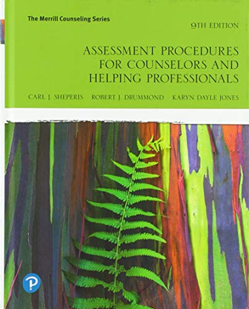 Assessment Procedures for Counselors and Helping Professionals By Carl Sheperis - Paperback