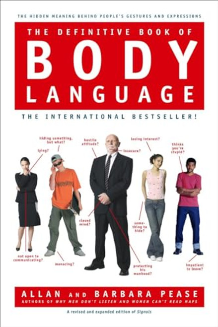 The Definitive Book of Body Language: The Hidden Meaning Behind People's Gestures and Expressions By Barbara Pease - Hardcover