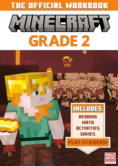 Official Minecraft Workbook: Grade 2 By Random House - Paperback