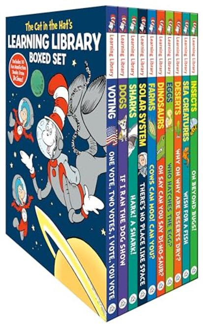 The Cat in the Hat's Learning Library Boxed Set By Tish Rabe - Hardcover
