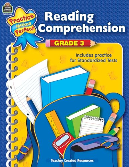 Reading Comprehension Grade 3 By Teacher Created Resources - Paperback