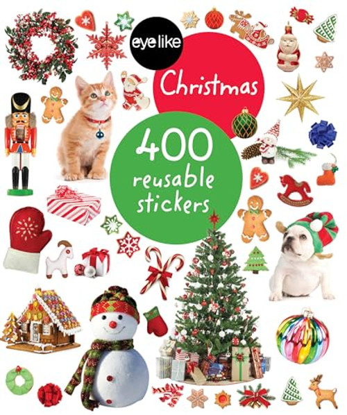 Eyelike Stickers: Christmas: 400 Reusable Stickers By Workman Publishing - Paperback