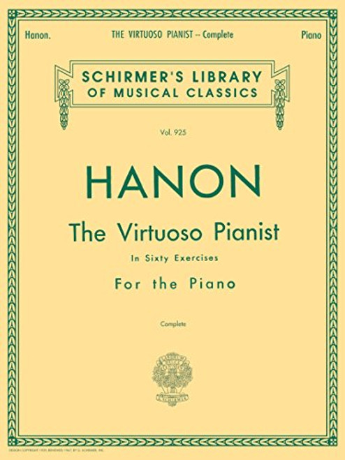 Hanon - Virtuoso Pianist in 60 Exercises - Complete By Charles Louis Hanon - Paperback