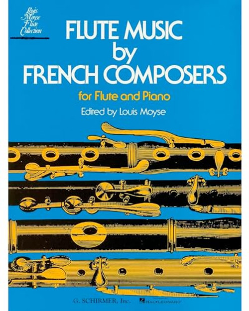 Flute Music by French Composers: For Flute & Piano By Various - Paperback