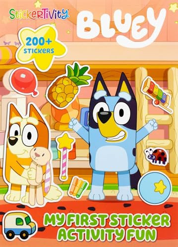 Bluey: Stickertivity: My First Sticker Activity Fun By Dienesa Le - Paperback