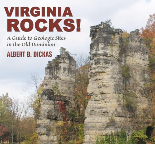 Virginia Rocks By Albert Dickas - Paperback