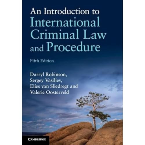An Introduction to International Criminal Law and Procedure By Darryl Robinson - Paperback