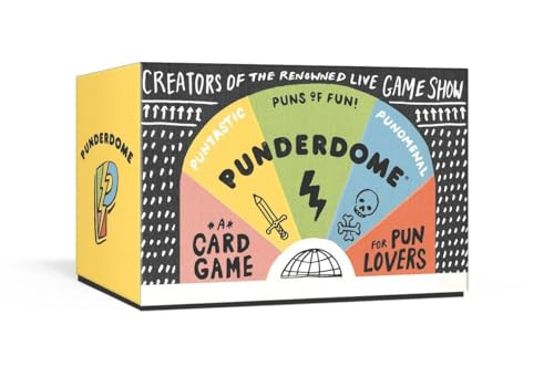 Punderdome: A Card Game for Pun Lovers By Jo Firestone - Board Games