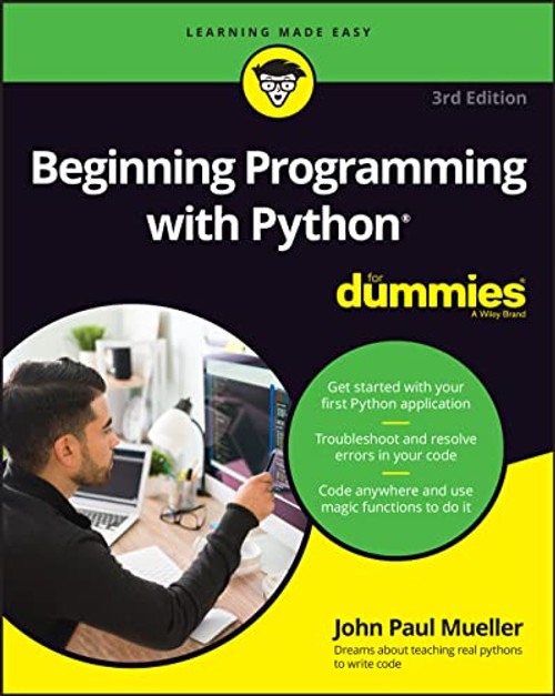 Beginning Programming with Python for Dummies By John Paul Mueller - Paperback