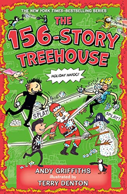 The 156-Story Treehouse: Holiday Havoc! By Andy Griffiths - Paperback