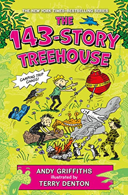 The 143-Story Treehouse: Camping Trip Chaos! By Andy Griffiths - Paperback