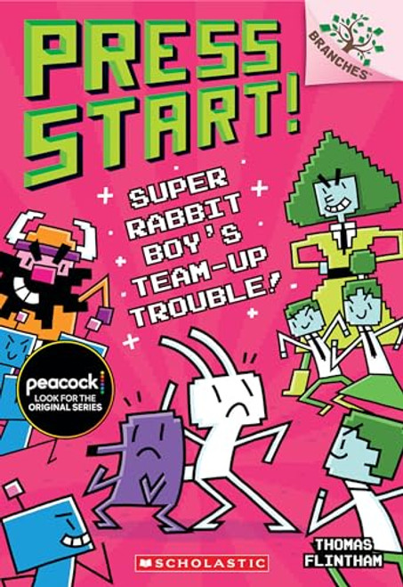 Super Rabbit Boy's Team-Up Trouble!: A Branches Book (Press Start! #10): Volume 10 By Thomas Flintham - Paperback