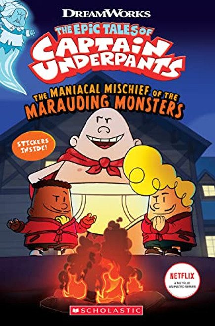 The Maniacal Mischief of the Marauding Monsters (the Epic Tales of Captain Underpants Tv) By Meredith Rusu - Paperback